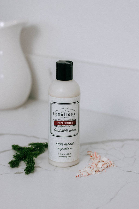 Peppermint Goat Milk Lotion (8oz)