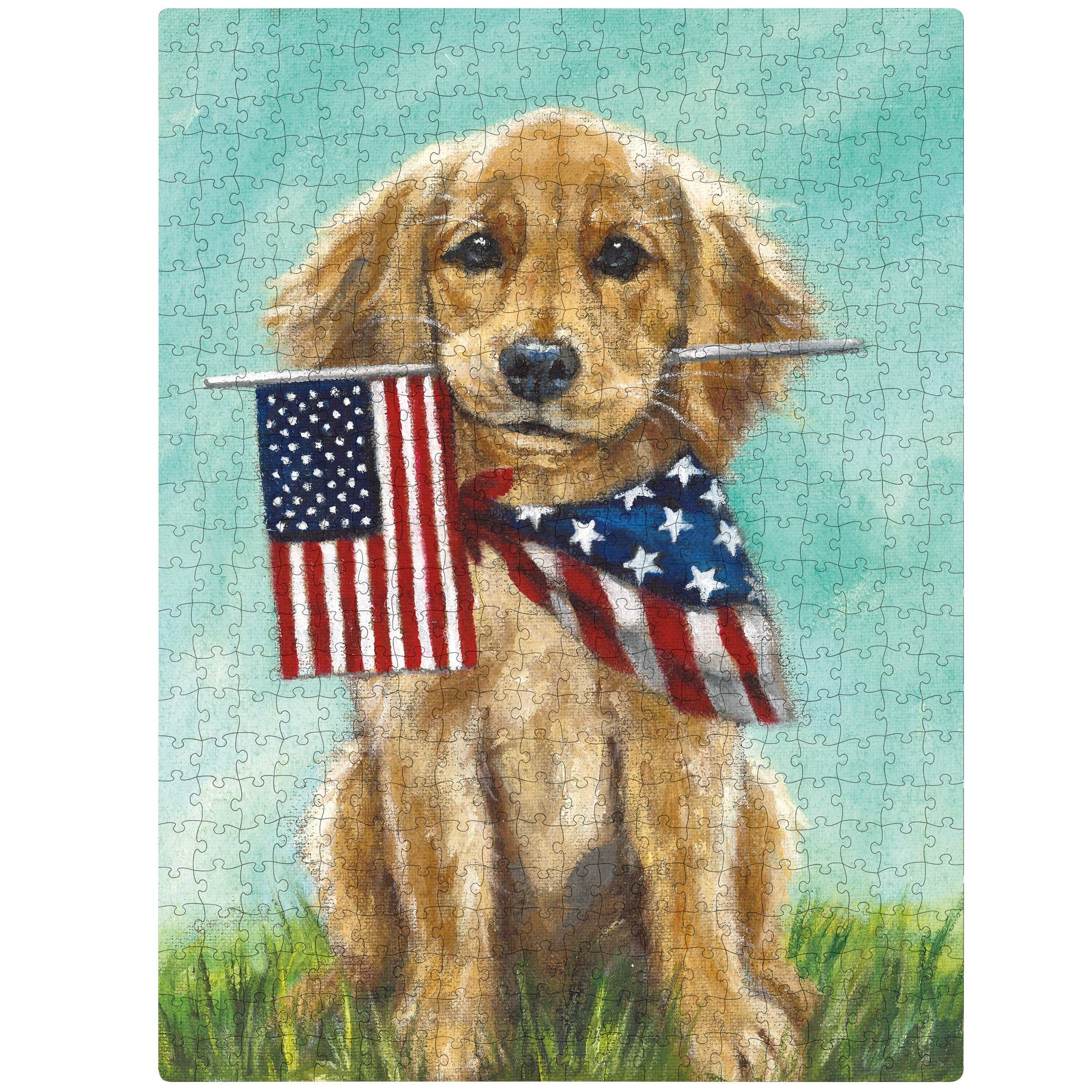 Golden Puppy Puzzle
