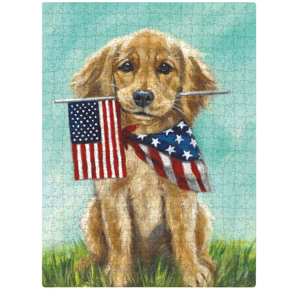 Golden Puppy Puzzle