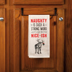 Naughty Let's Go with Niceish Kitchen Towel image 0