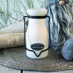 8 oz Milkbottle Candle: Frosted Oak & Amber image 0
