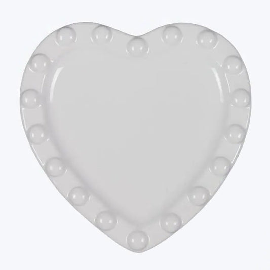 Ceramic Heart Shaped Plate image 0