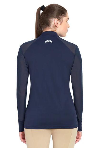 Equine Couture Ladies Erna EquiCool Long Sleeve Sun Shirt image 3
