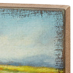 Horse In Field Box Sign