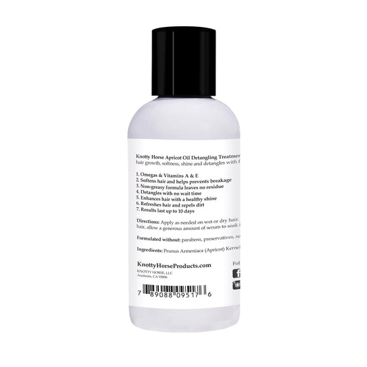 Knotty Horse Apricot Oil Detangling Treatment Travel Size image 1