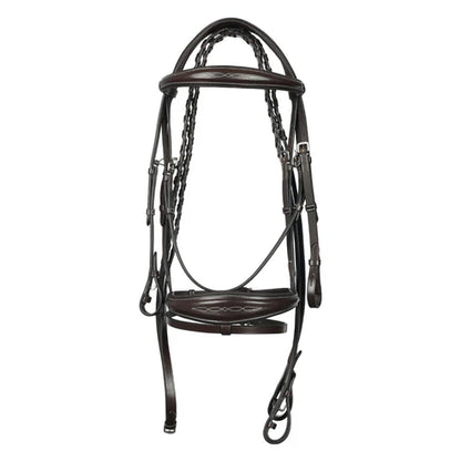 Henri de rivel Jamaika Pro Anatomical  Bridle with Raised laced reins
