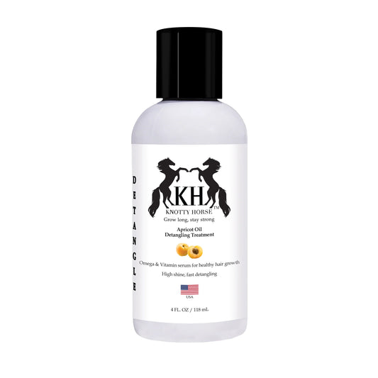 Knotty Horse Apricot Oil Detangling Treatment Travel Size image 0