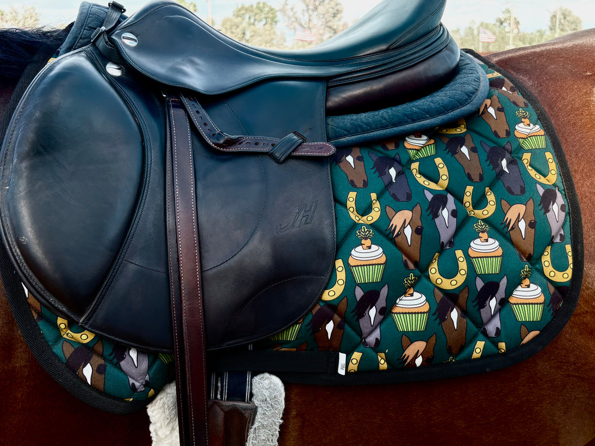 Carrot Cake Saddle Pad
