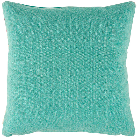 Turquoise Aztec Pillow