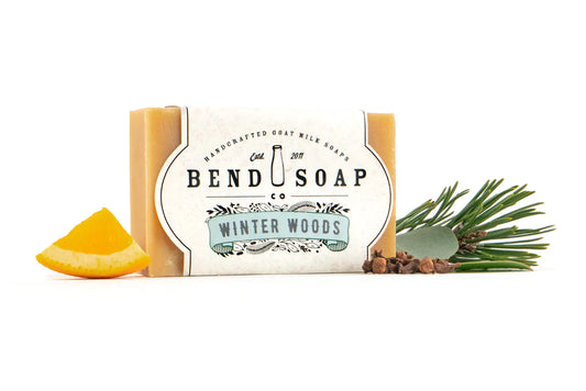 Winter Woods Goat Milk Soap full size (4.5oz) image 0