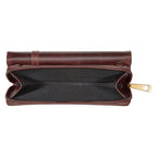 AWST Int'l Snaffle Bit Leather Cross Body Wallet