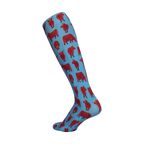 AWST Int'l West Highlander Knee High Boot Socks