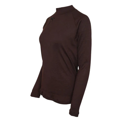 Dapplebay Heirloom Mock Neck Riding Shirt- CLEARANCE