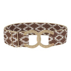 Dapplebay Horse Shoe Belt- Aztec-Chestnut