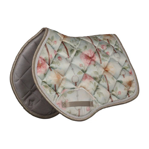 Dapplebay Vintage Floral XC Saddle Pad