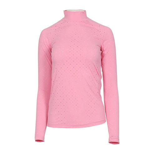 Dapplebay Aircut Mock Neck LS Top