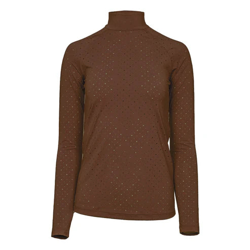 Dapplebay Aircut Mock Neck LS Top