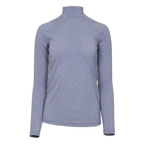 Dapplebay Aircut Mock Neck LS Top