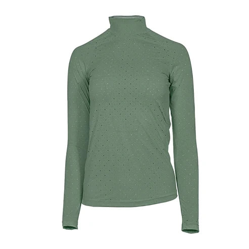 Aircut Mock Neck LS Top