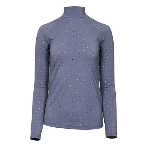 Aircut Mock Neck LS Top