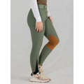 Dapplebay Sport Suede Knee Patch Breeches-Rosemary
