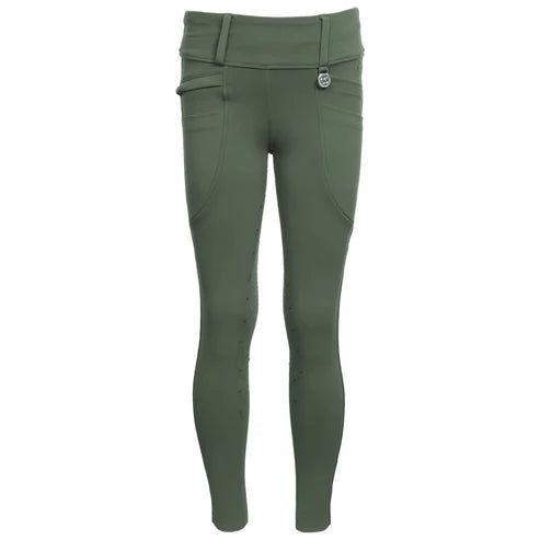 Dapplebay Kids Essential Silicone Full Seat Tights-Rosemary