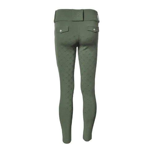 Dapplebay Kids Essential Silicone Full Seat Tights-Rosemary