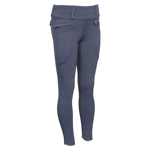 Dapplebay Kids Essential Silicone Full Seat Tights-Purple Dusk