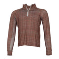 Dapplebay Kids Heirloom Glen Plaid 1/4 Zip LS Riding Top