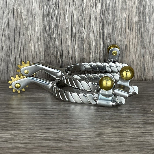 Stainless Steel Roping Ladies Spur image 0
