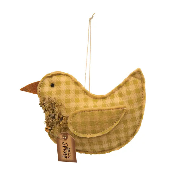 Hello Spring Chick Ornament image 1