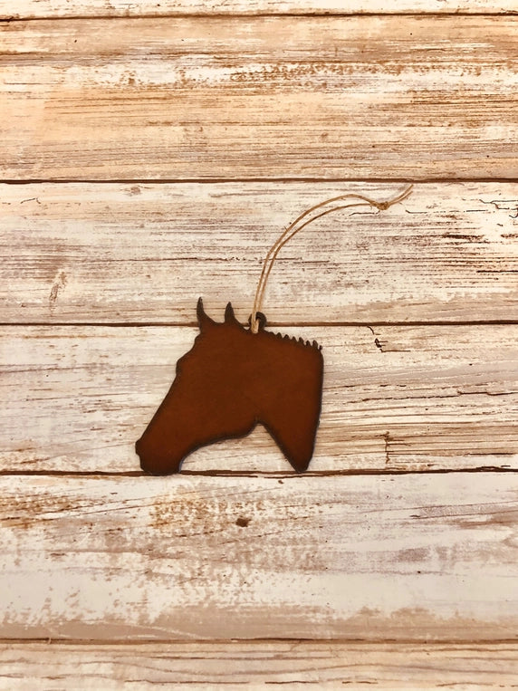 Horse Head Western Ornament image 0