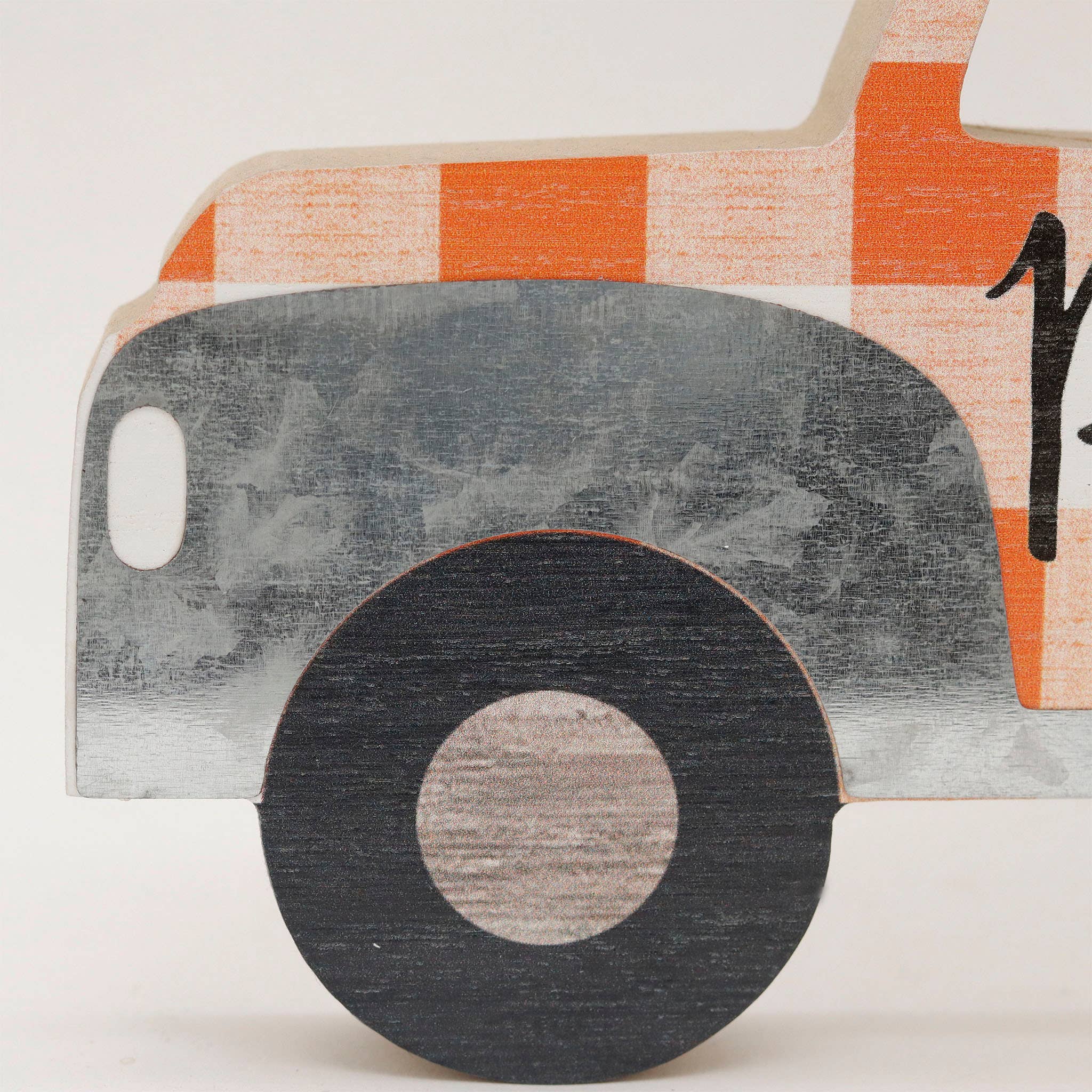 Truck Shaped Blessed Farmhouse Shelf Decor