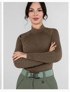 Dapplebay Aircut Mock Neck LS Top