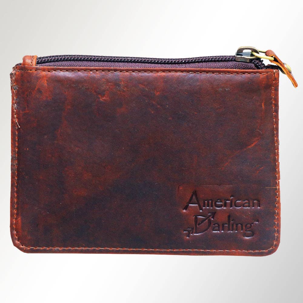 Coin Purse Genuine Western Leather Women Bag Mae