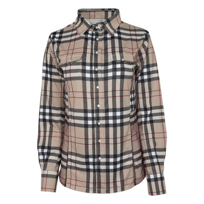 DAPPLEBAY HOLIDAY PLAID WESTERN TOP
