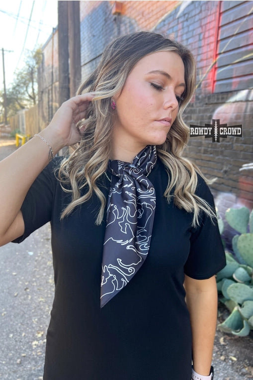 Small Punchy Palomino Wild Rag/ Scarf image 0