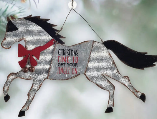 Mr. Jingles, the Christmas Horse Ornament image 0
