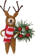 Reindeer and Wreath Critter image 0