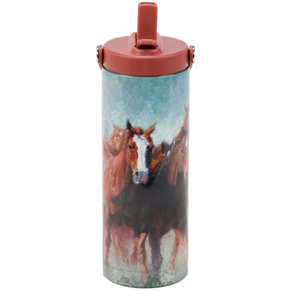 Running Horses Sport Bottle