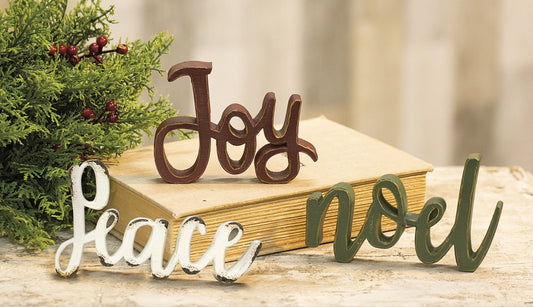 Resin Christmas Word Sitters image 0