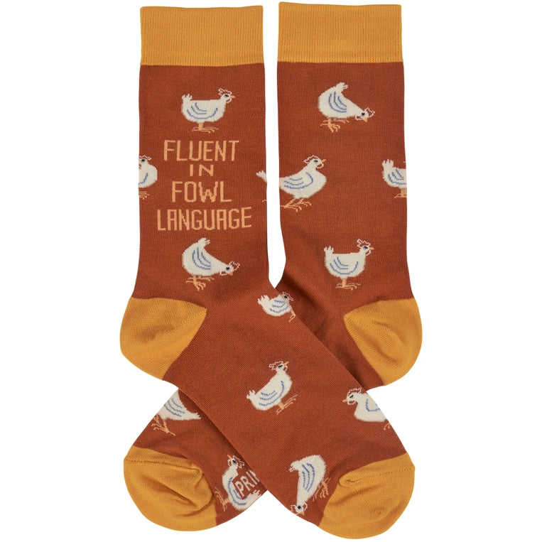 Fowl Language Socks image 0