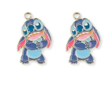 Stitch enamel charms  image 0