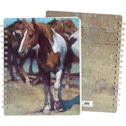 Painted Horse Spiral Notebook image 0