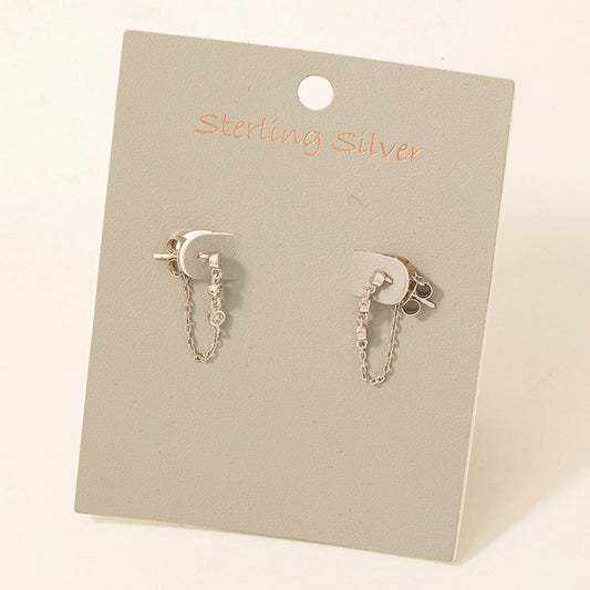 Chain Dangle Earrings image 0