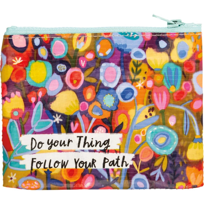 Do Your Thing Follow Your Path Zipper Wallet image 1