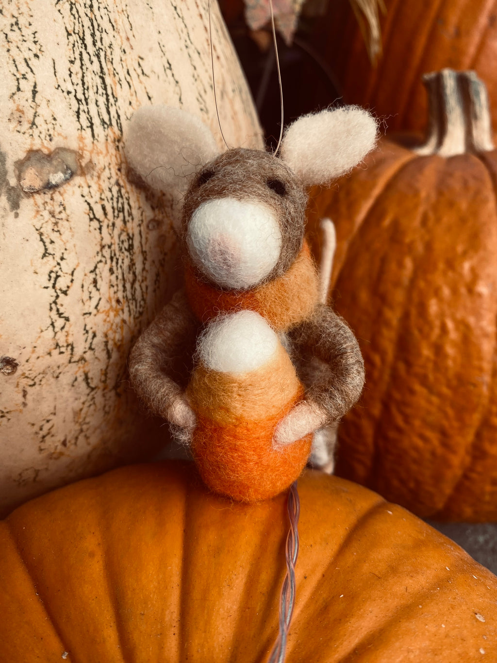 Candy Corn Mouse Critter