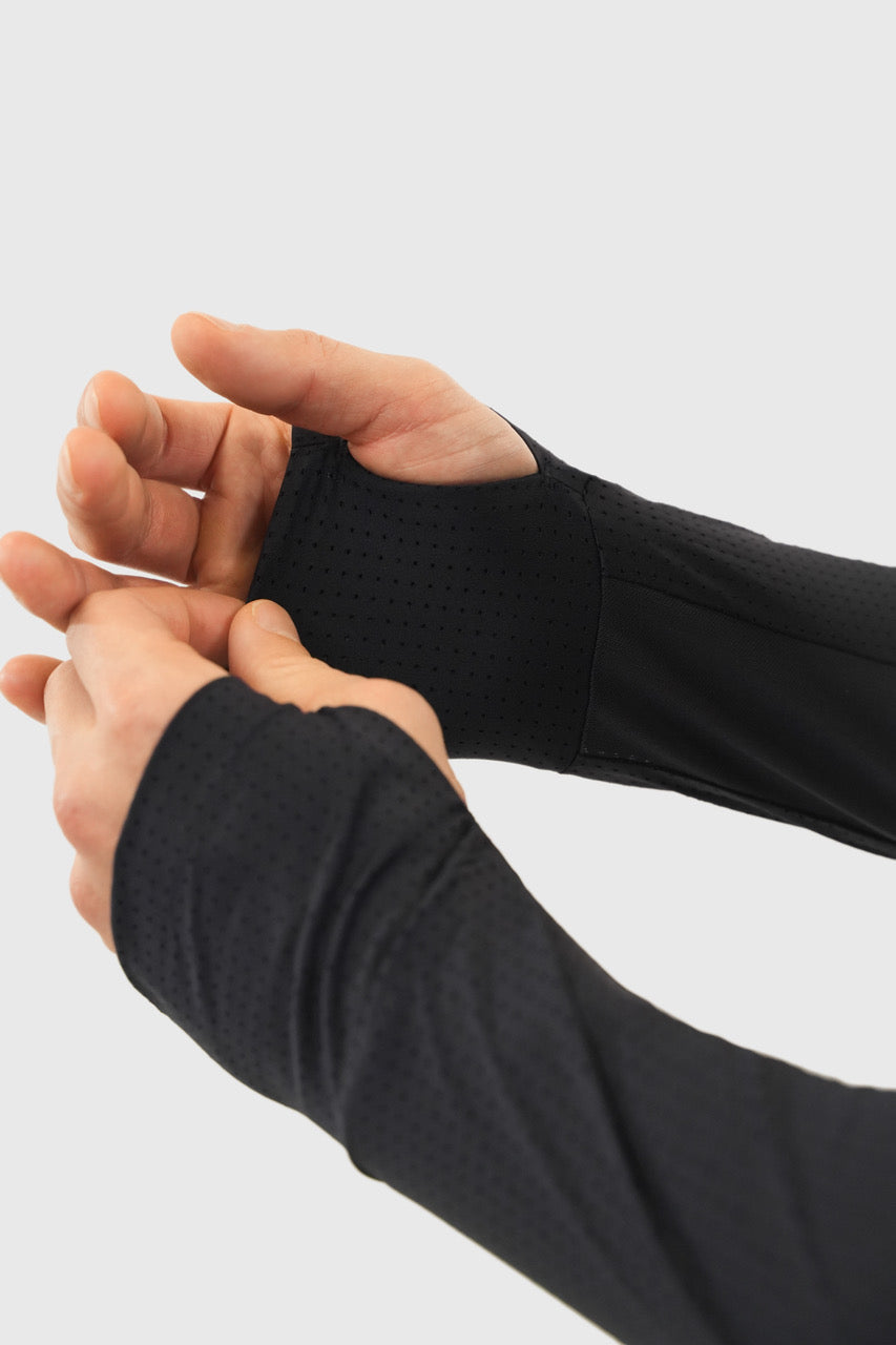 Bluveo Mens Long Sleeve Crew Neck Exercise Shirt
