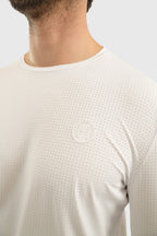 Bluveo Mens Long Sleeve Crew Neck Exercise Shirt