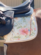 Dapplebay Vintage Floral Jump Saddle Pad